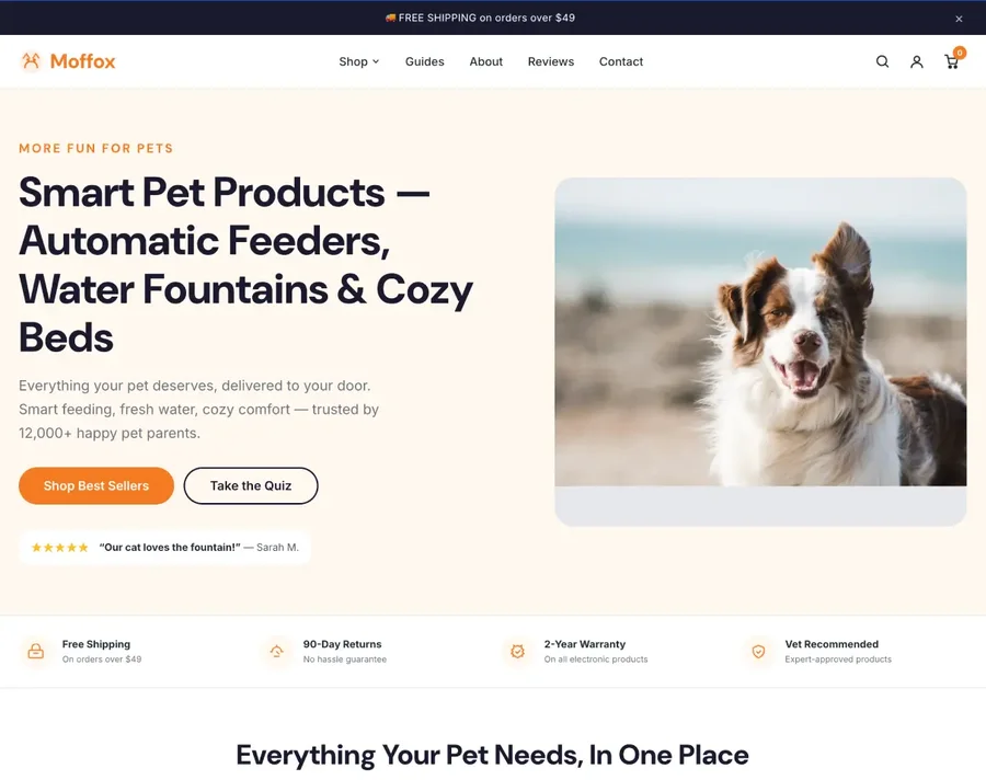 宠物外贸全球英文站